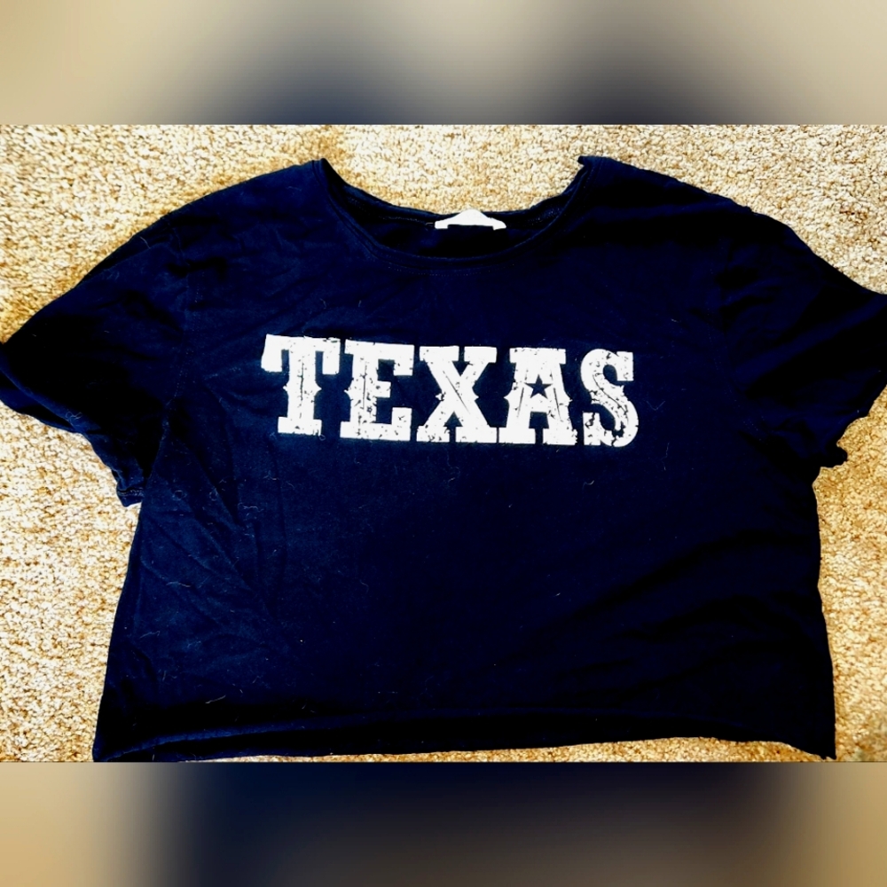 Altar'd State Cropped "Texas" t-shirt